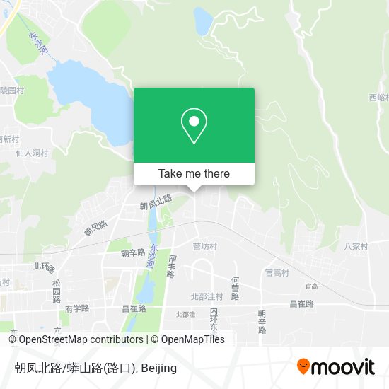 朝凤北路/蟒山路(路口) map