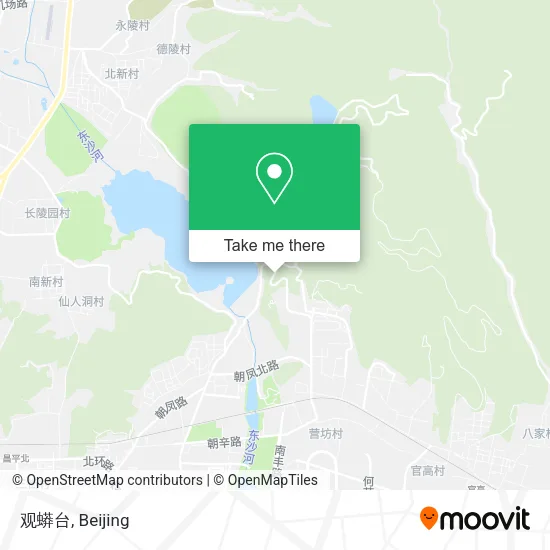 观蟒台 map