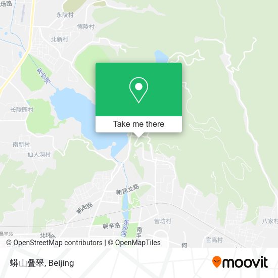 蟒山叠翠 map