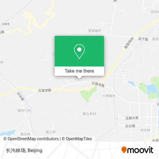 长沟林场 map