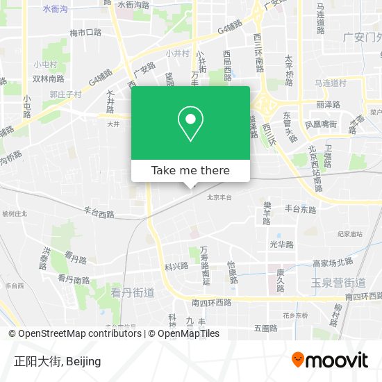 正阳大街 map