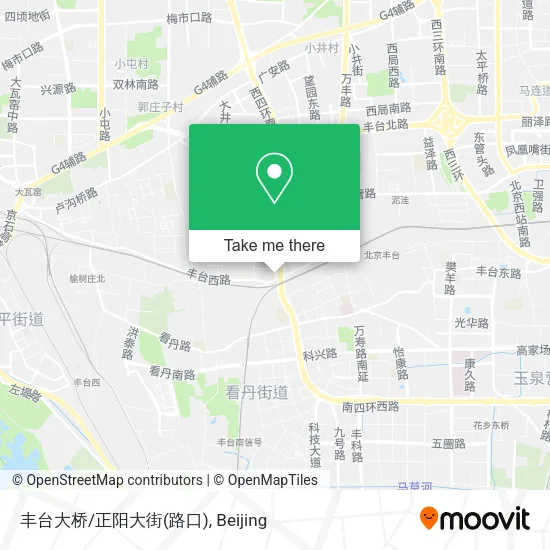 丰台大桥/正阳大街(路口) map