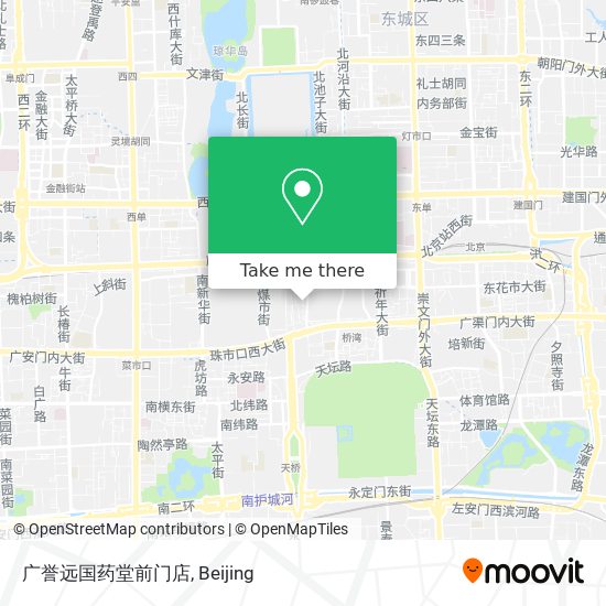 广誉远国药堂前门店 map