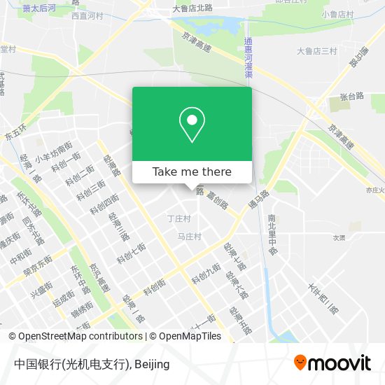 中国银行(光机电支行) map