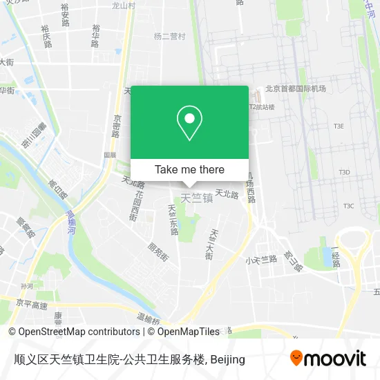 顺义区天竺镇卫生院-公共卫生服务楼 map
