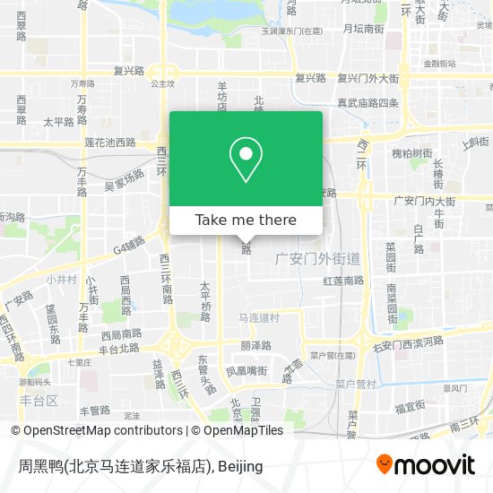 周黑鸭(北京马连道家乐福店) map