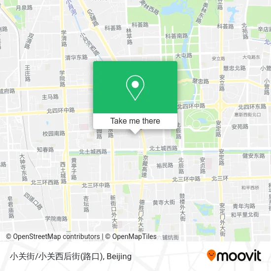 小关街/小关西后街(路口) map