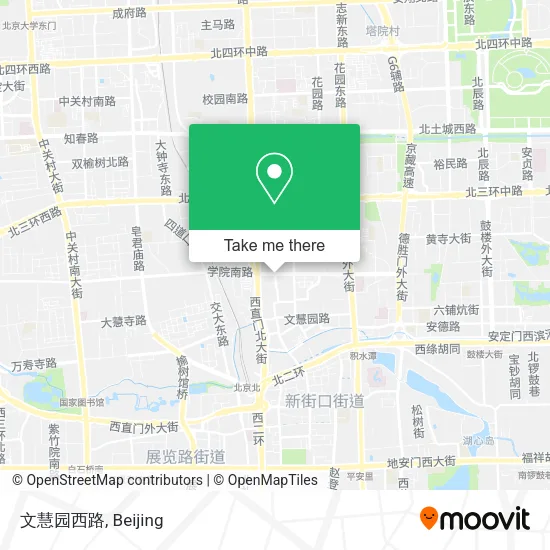 文慧园西路 map