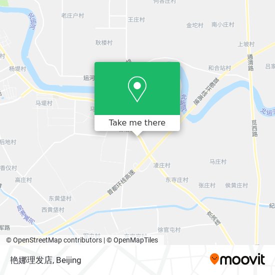 艳娜理发店 map