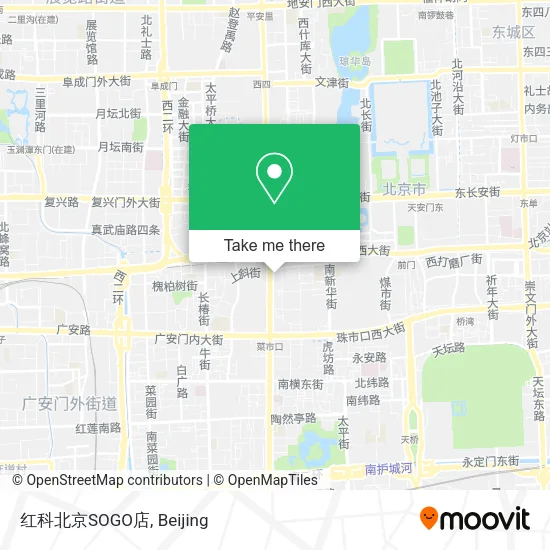红科北京SOGO店 map