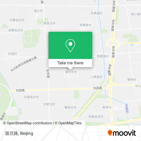 留庄路 map