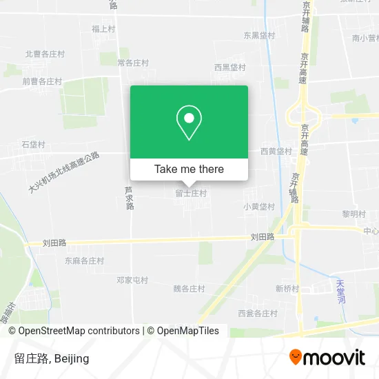 留庄路 map