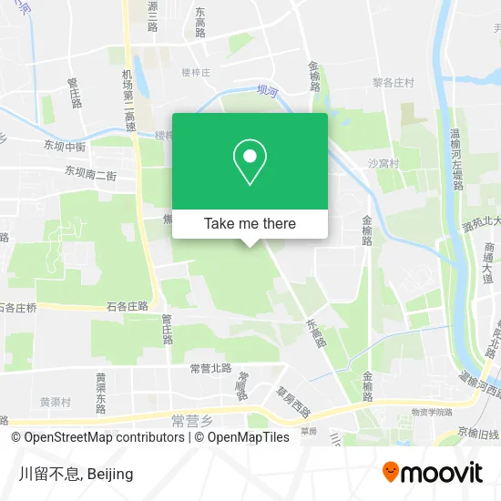 川留不息 map