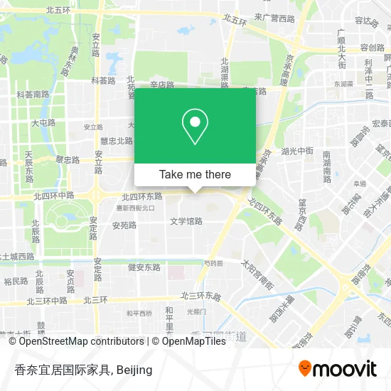 香奈宜居国际家具 map