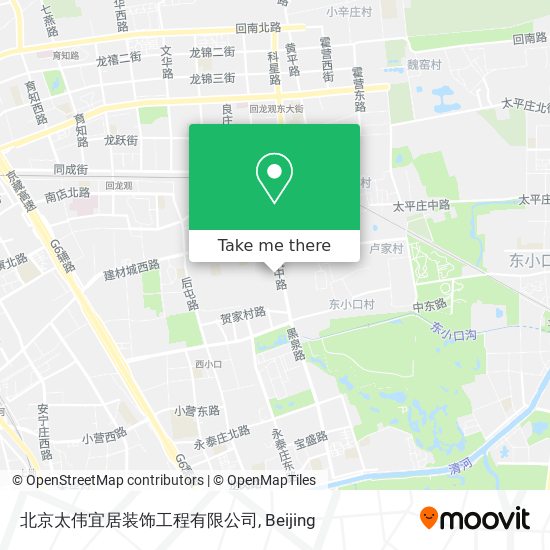 北京太伟宜居装饰工程有限公司 map
