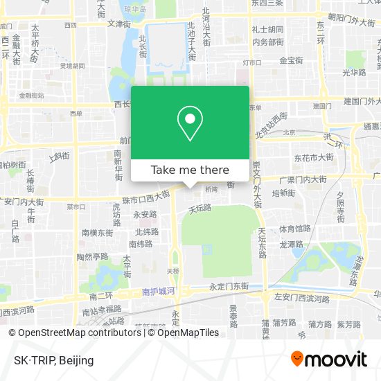 SK·TRIP map