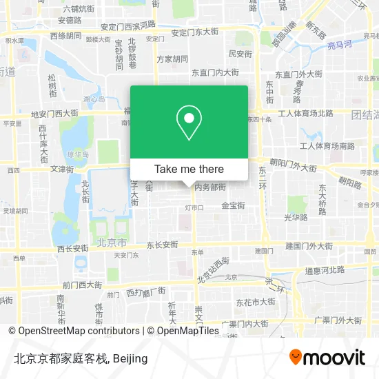 北京京都家庭客栈 map