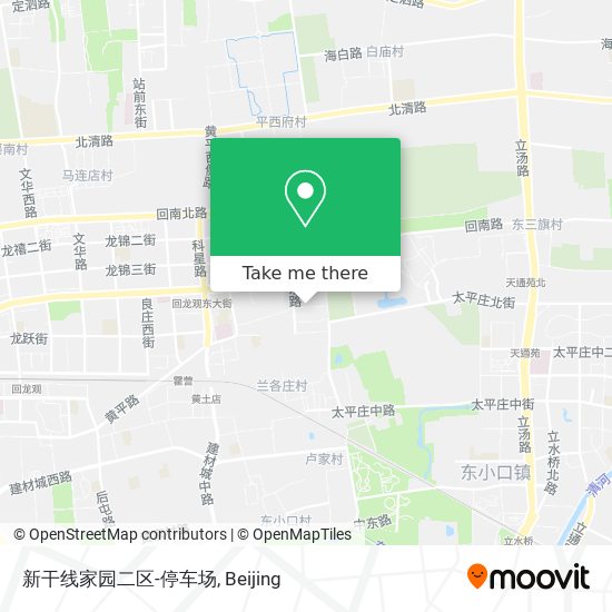 新干线家园二区-停车场 map