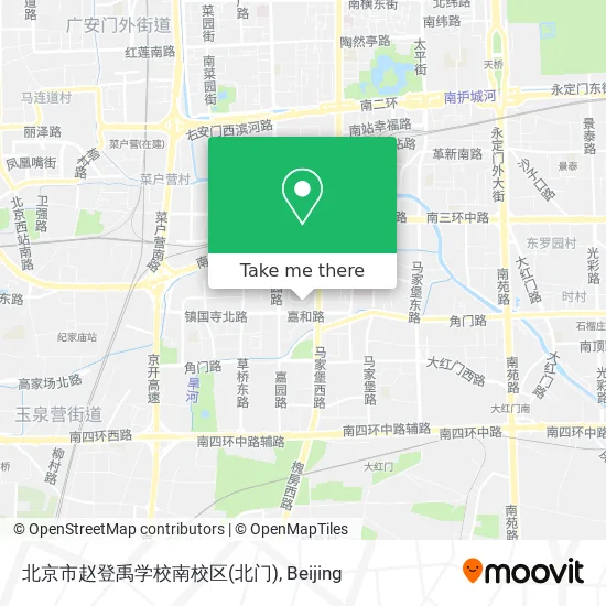 北京市赵登禹学校南校区(北门) map