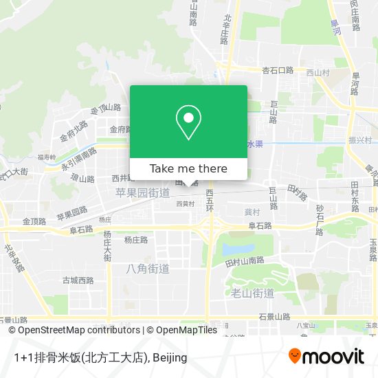 1+1排骨米饭(北方工大店) map