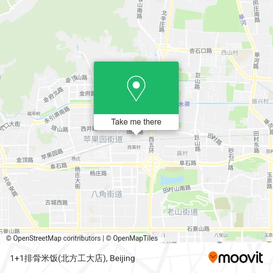 1+1排骨米饭(北方工大店) map