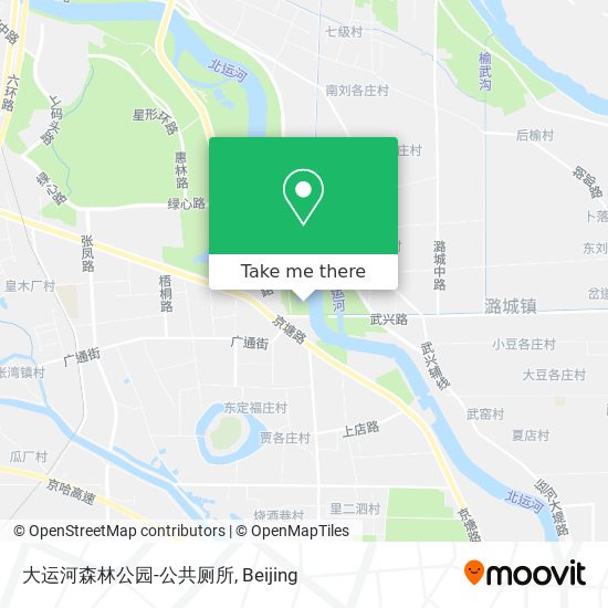 大运河森林公园-公共厕所 map