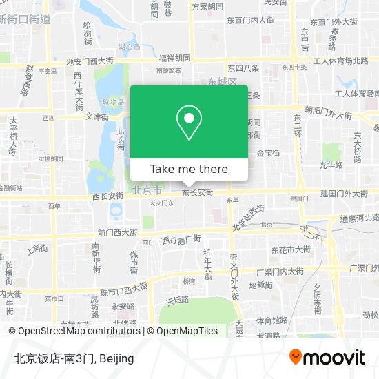 北京饭店-南3门 map