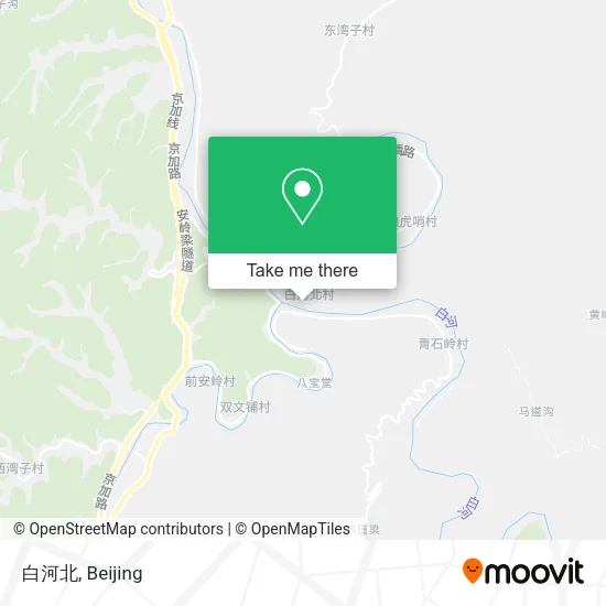 白河北 map