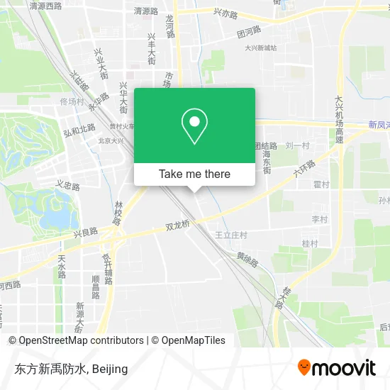 东方新禹防水 map