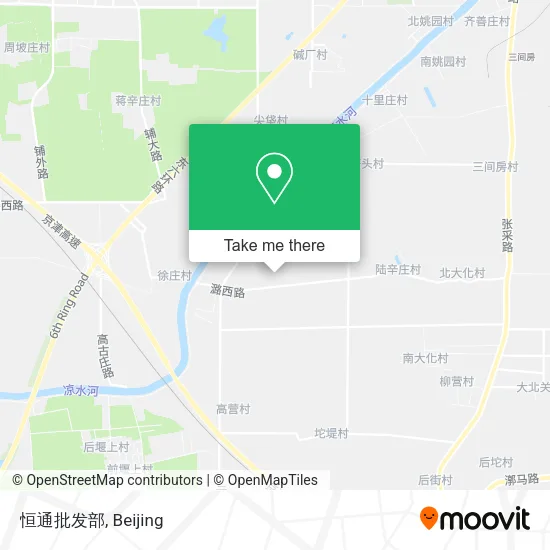 恒通批发部 map