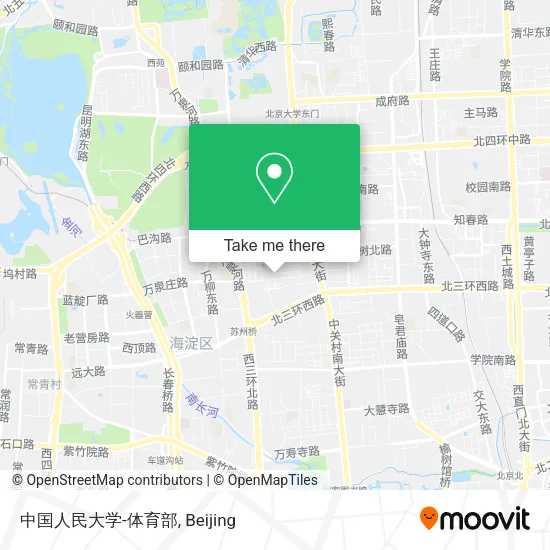 中国人民大学-体育部 map