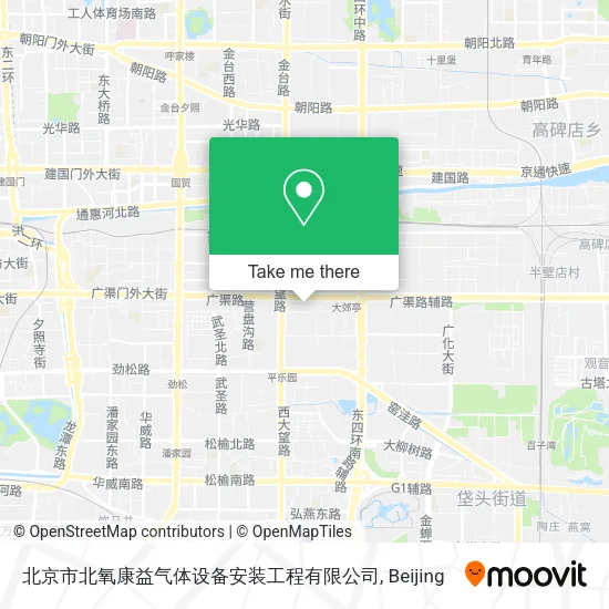 北京市北氧康益气体设备安装工程有限公司 map