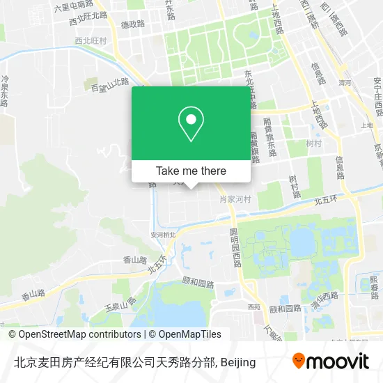 北京麦田房产经纪有限公司天秀路分部 map