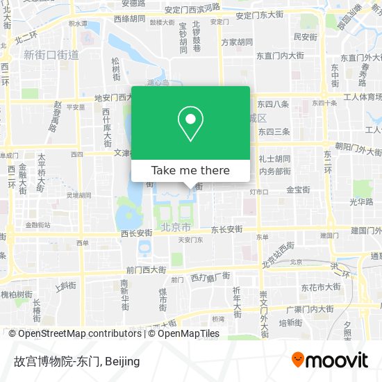 故宫博物院-东门 map