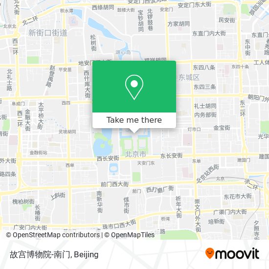故宫博物院-南门 map