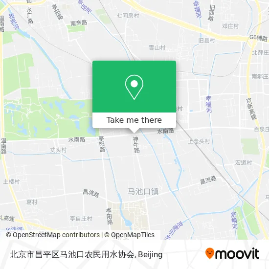 北京市昌平区马池口农民用水协会 map