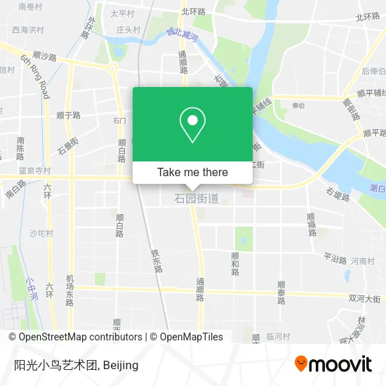 阳光小鸟艺术团 map