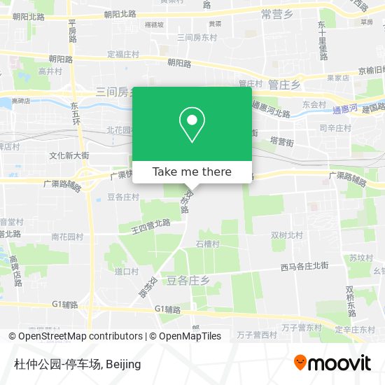杜仲公园-停车场 map