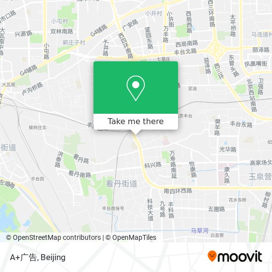 A+广告 map