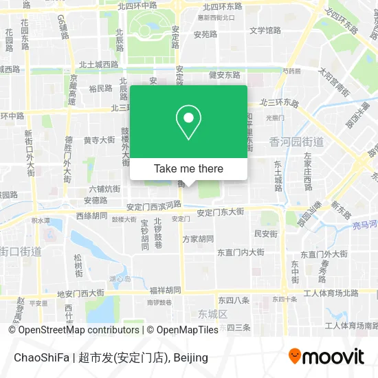 ChaoShiFa | 超市发(安定门店) map