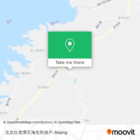 北京白龙潭王海生民俗户 map