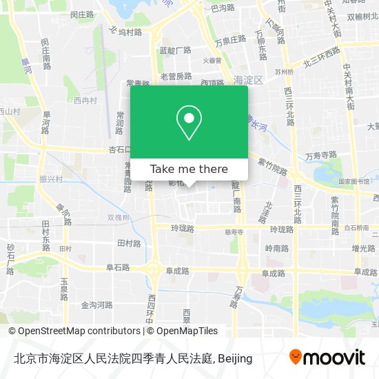北京市海淀区人民法院四季青人民法庭 map