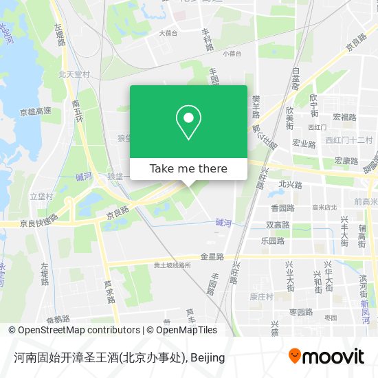 河南固始开漳圣王酒(北京办事处) map