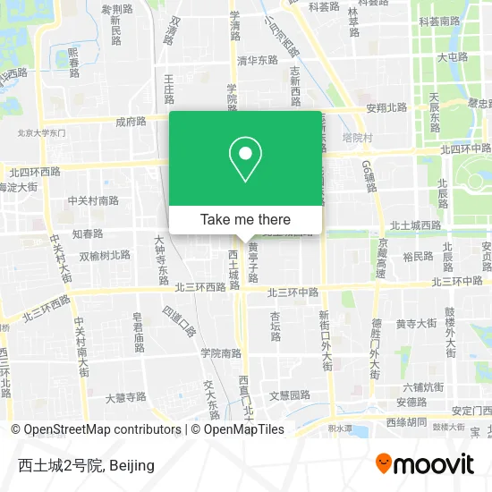 西土城2号院 map