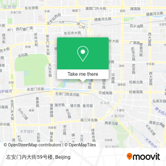 左安门内大街59号楼 map