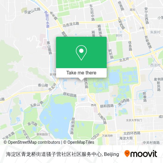 海淀区青龙桥街道骚子营社区社区服务中心 map