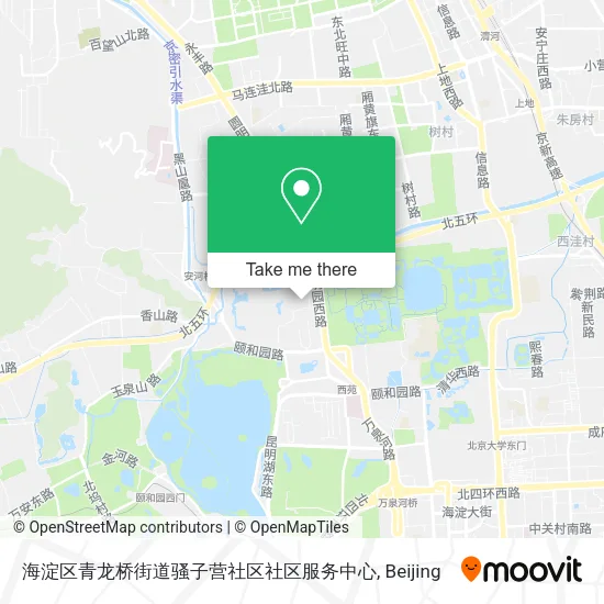 海淀区青龙桥街道骚子营社区社区服务中心 map