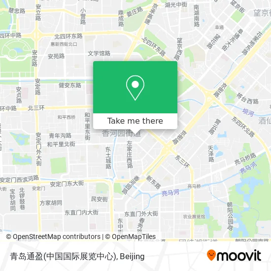 青岛通盈(中国国际展览中心) map