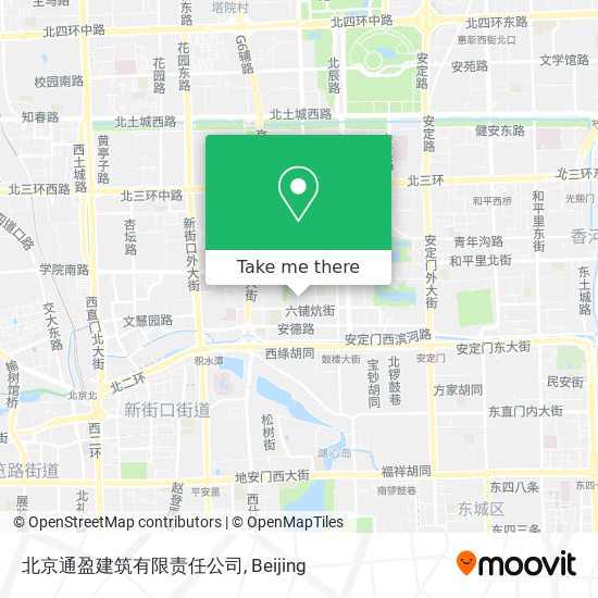 北京通盈建筑有限责任公司 map