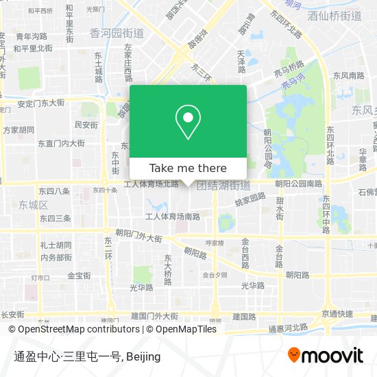 通盈中心·三里屯一号 map